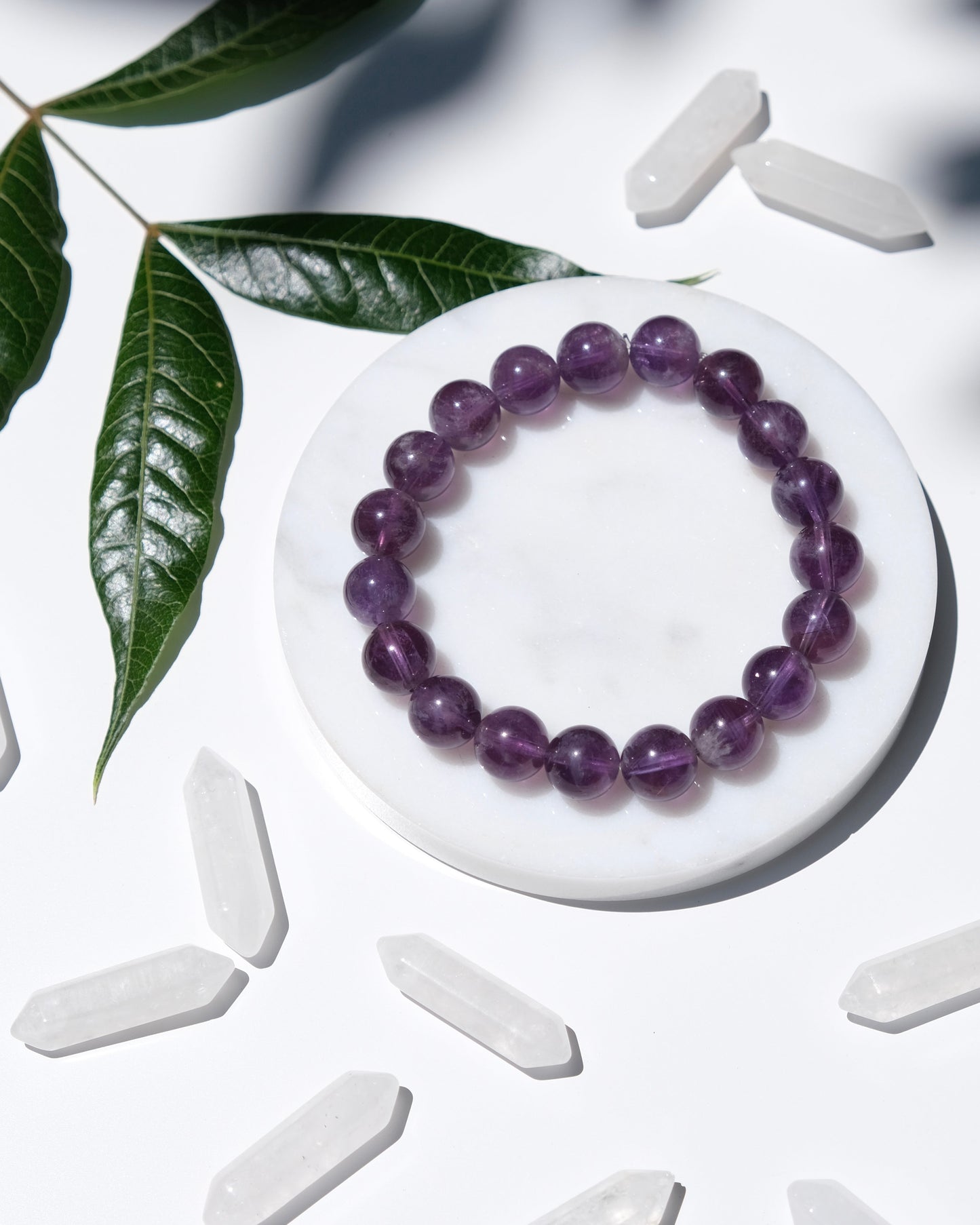Amethyst Bracelet 10mm