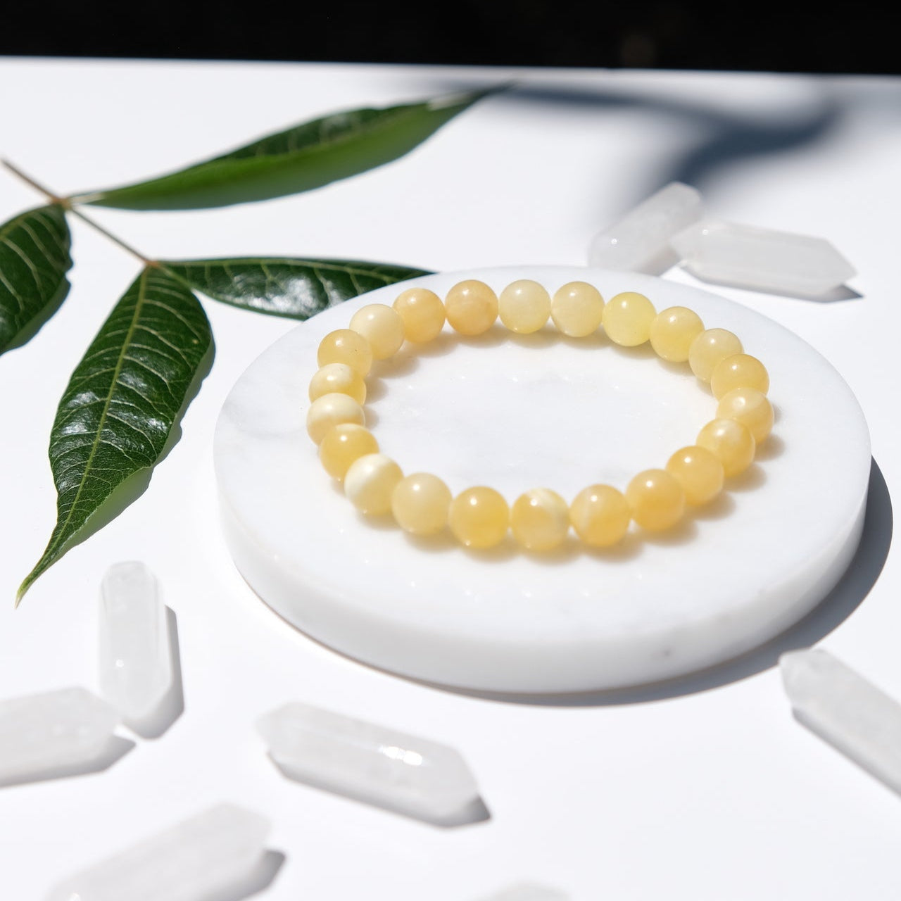 Yellow Jade Bracelet
