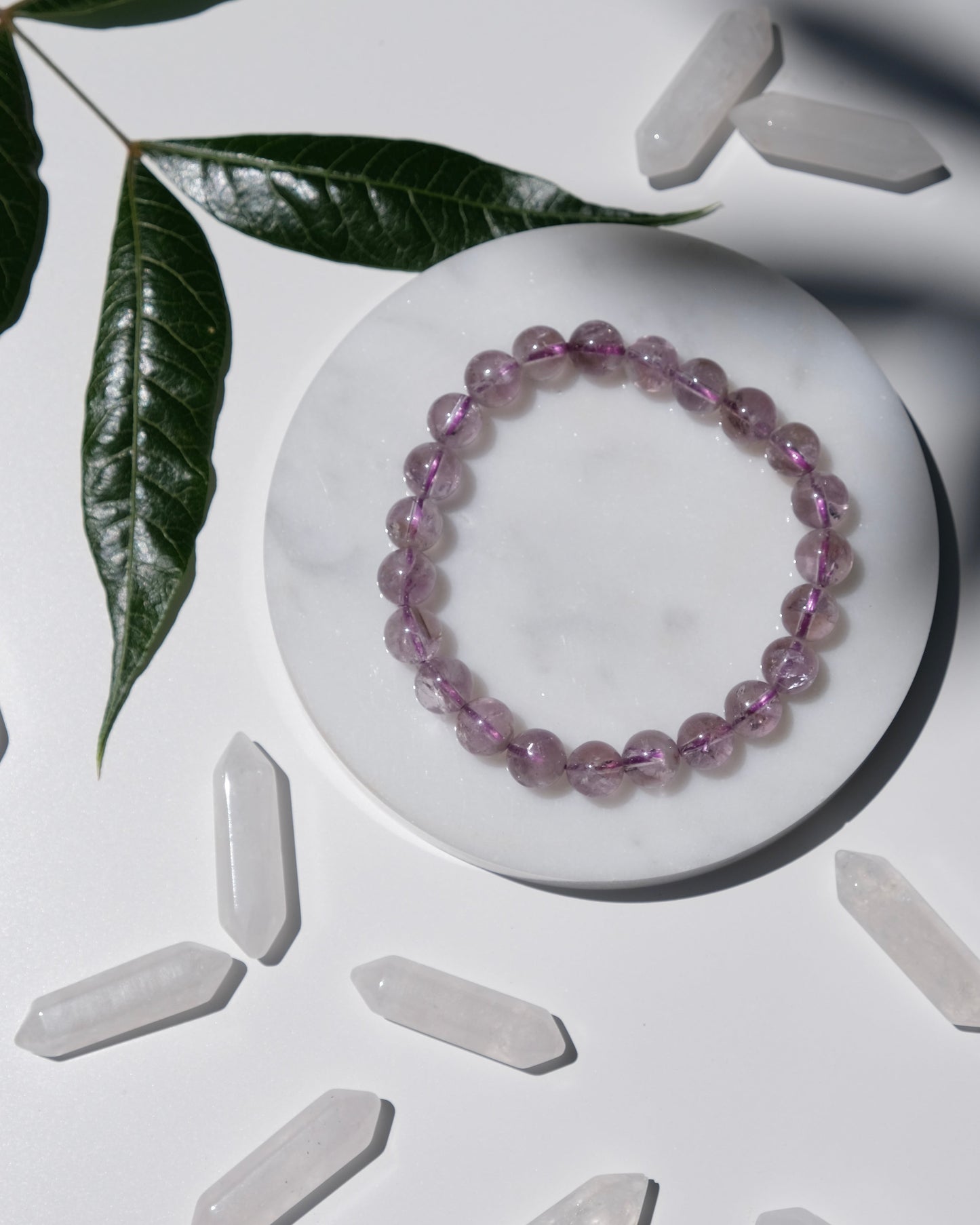 Amethyst Azeztulite Bracelet