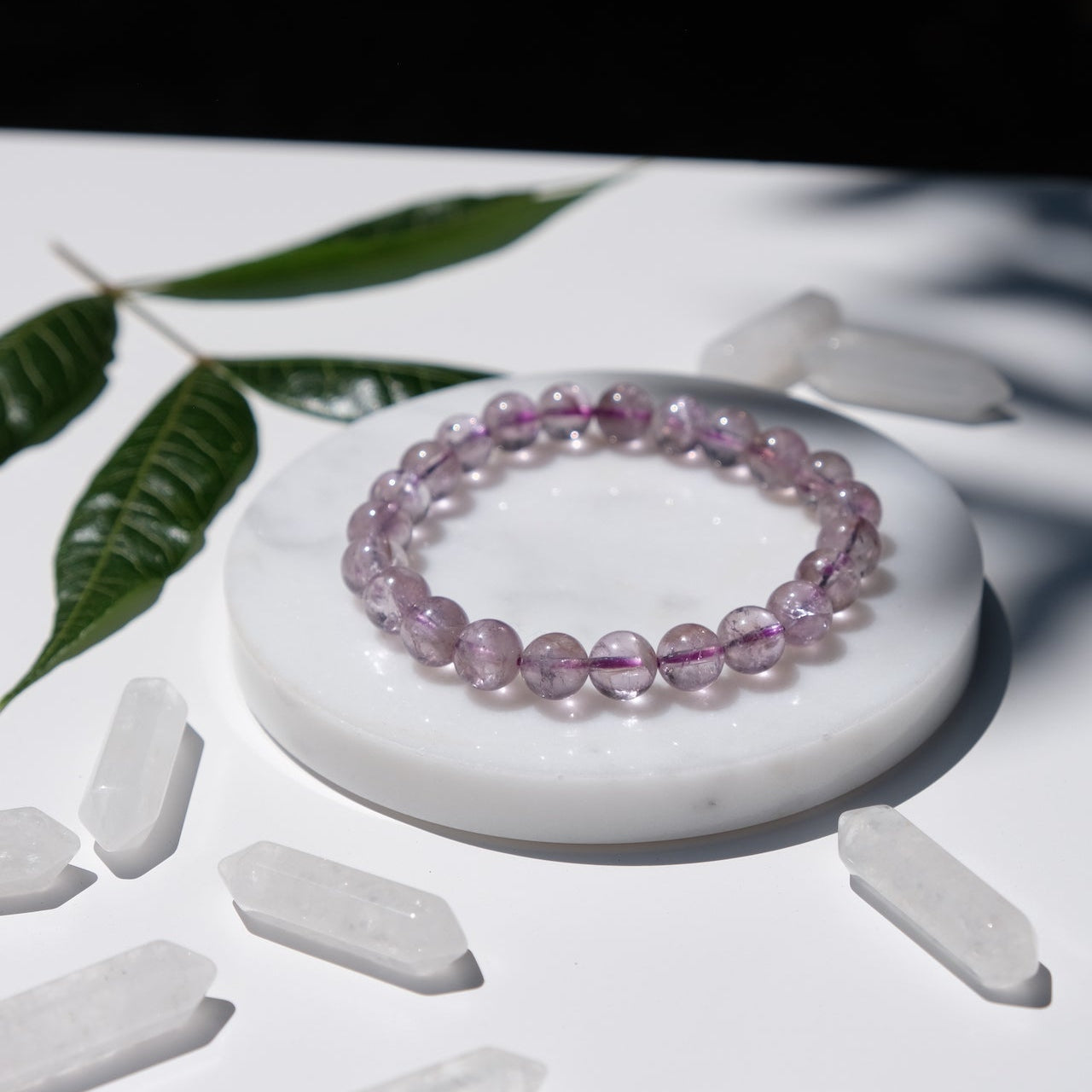 Amethyst Azeztulite Bracelet