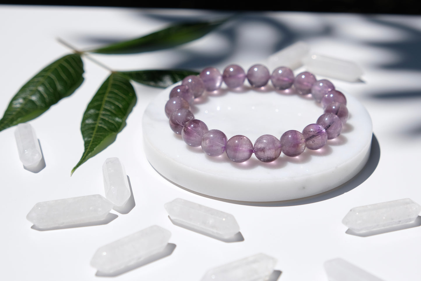 Purple Rutilated Quartz
