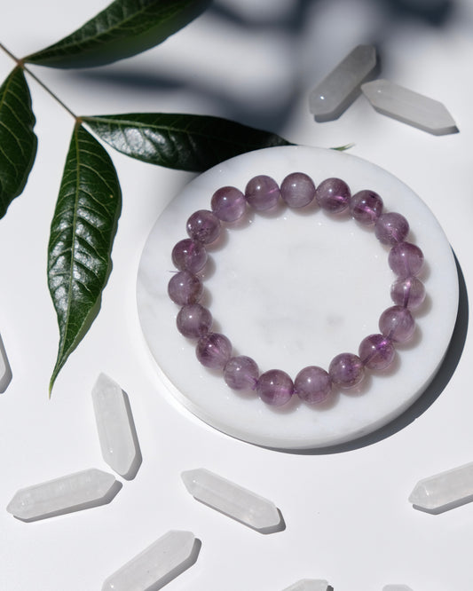 Purple Rutilated Quartz