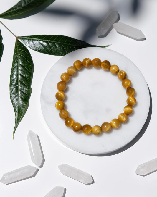 Yellow Tiger's Eye Bracelet