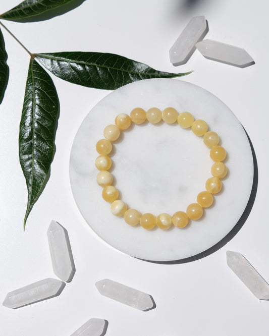 Yellow Jade Bracelet