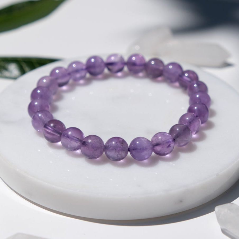 Amethyst Bracelet 8mm