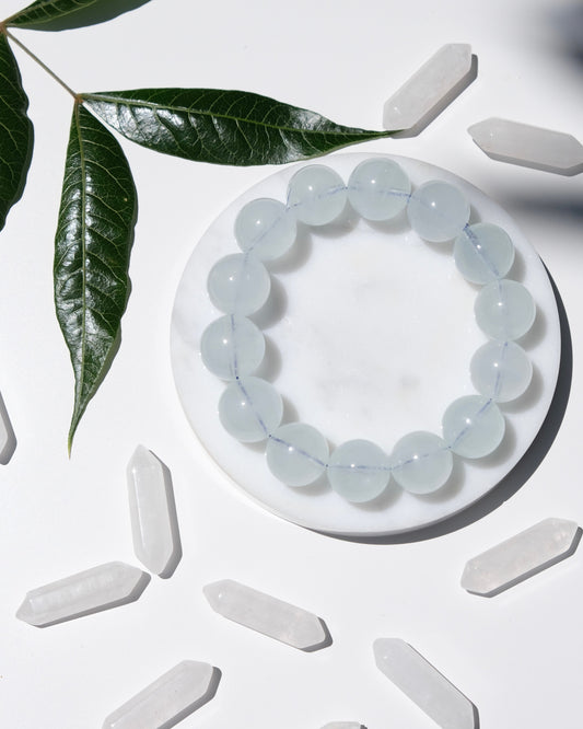 Aquamarine Bracelet 15mm