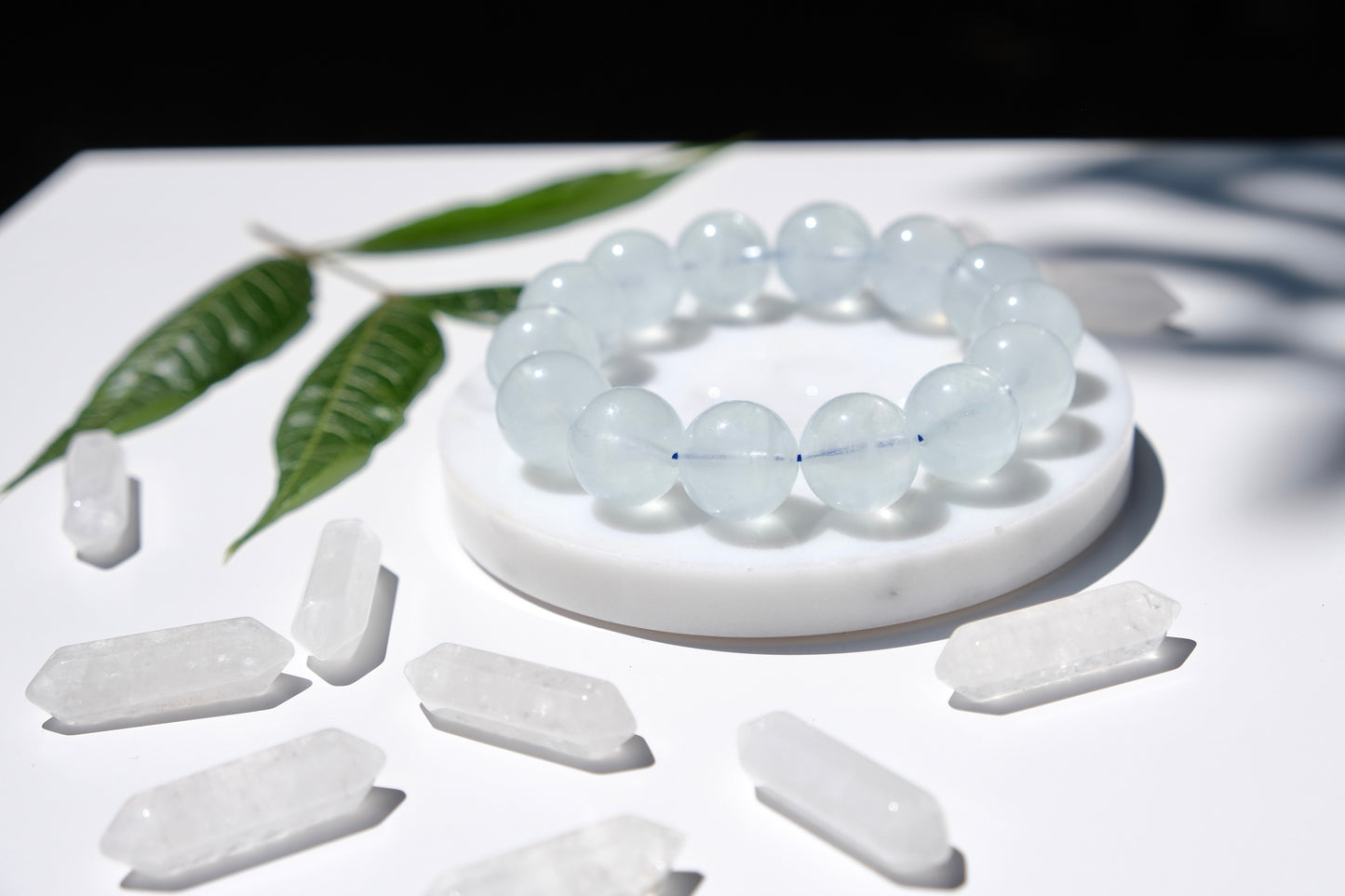 Aquamarine Bracelet 15mm